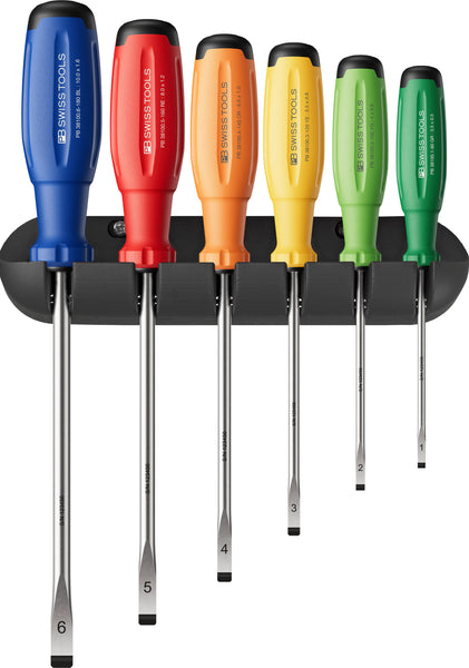 【電池交換済・美品】FHB Classic F-401 D.Code スイス製 Slotted SwissGrip Evo Screwdriver Set RainBow - PB 38240.H RB CBB