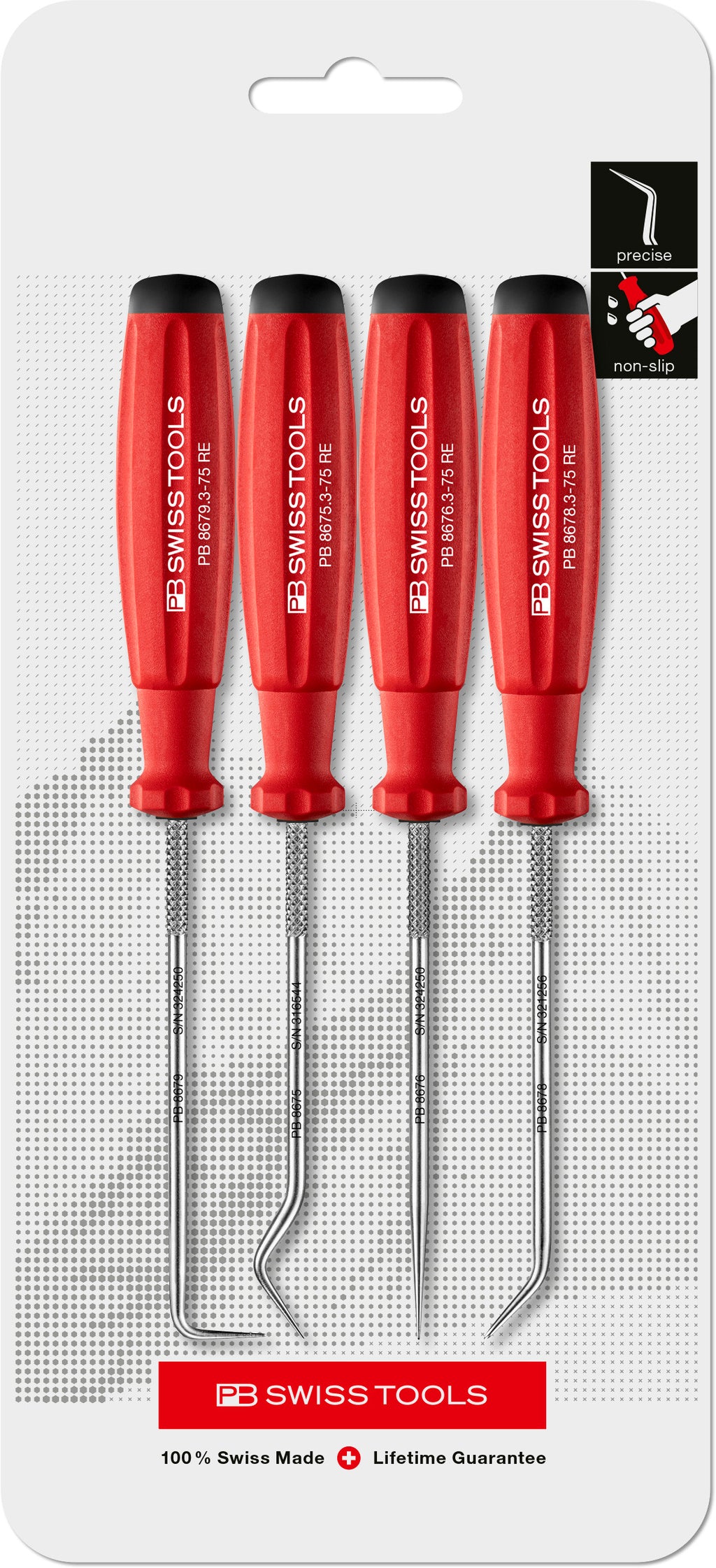 PB SWISS TOOLS Pick Tool 7684CN Set de 5 pièces TI EUR 82,00 - FR PB SWISS TOOLS Pick Tool 7684CN Set de 5 pièces TI EUR 82,00 - FR