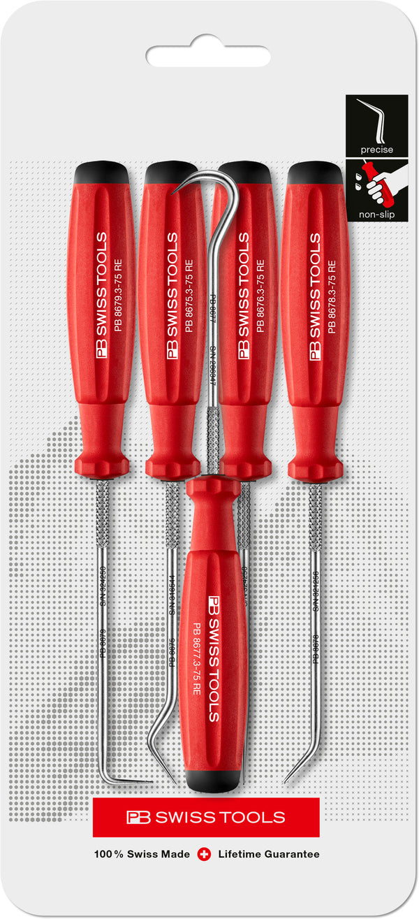 5-Piece Pick Tool Set PB 8684 CN by PB Swiss Tools USA