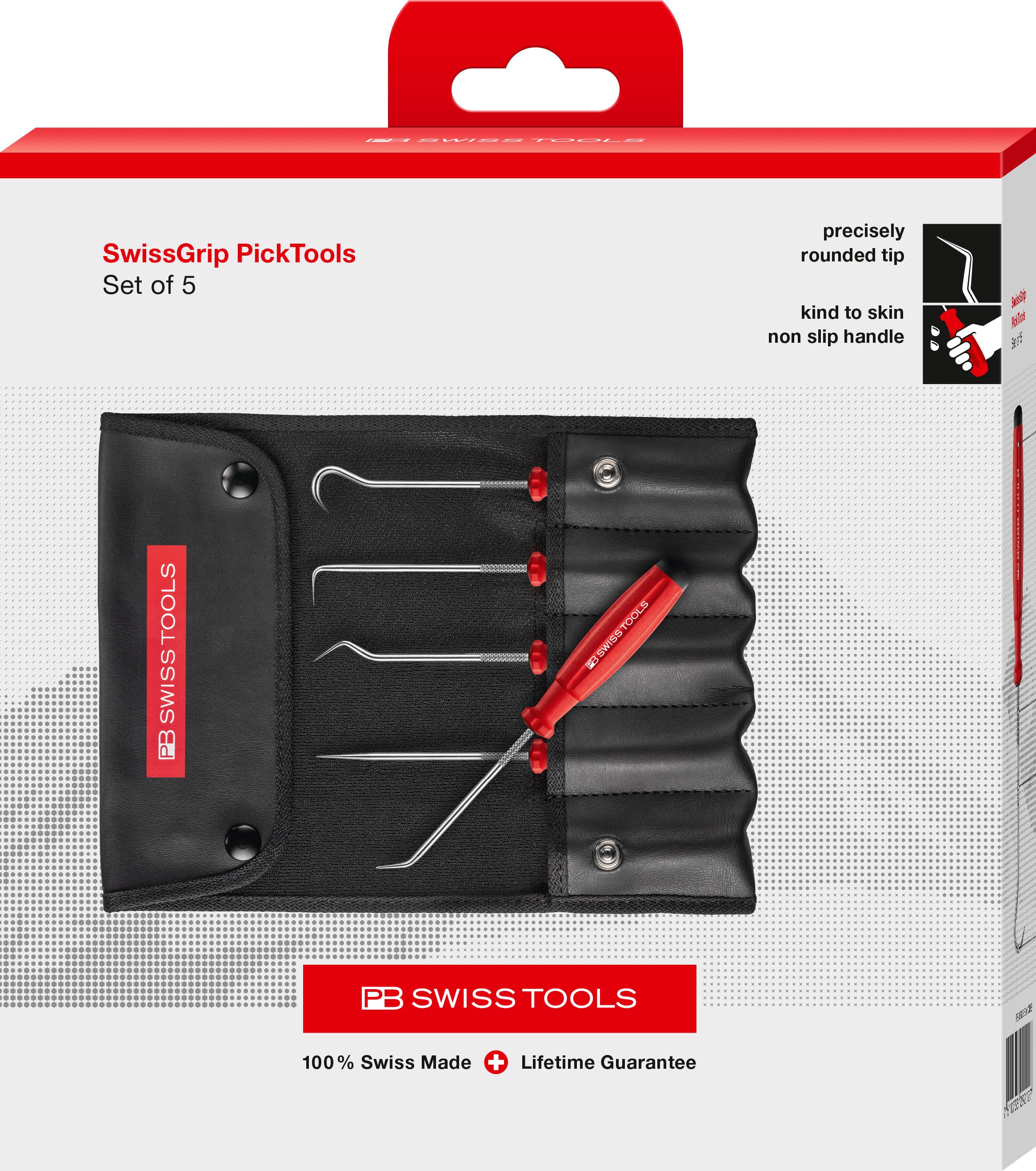 5-Piece Pick Tool Set PB 8685 Set CBB by PB Swiss Tools USA