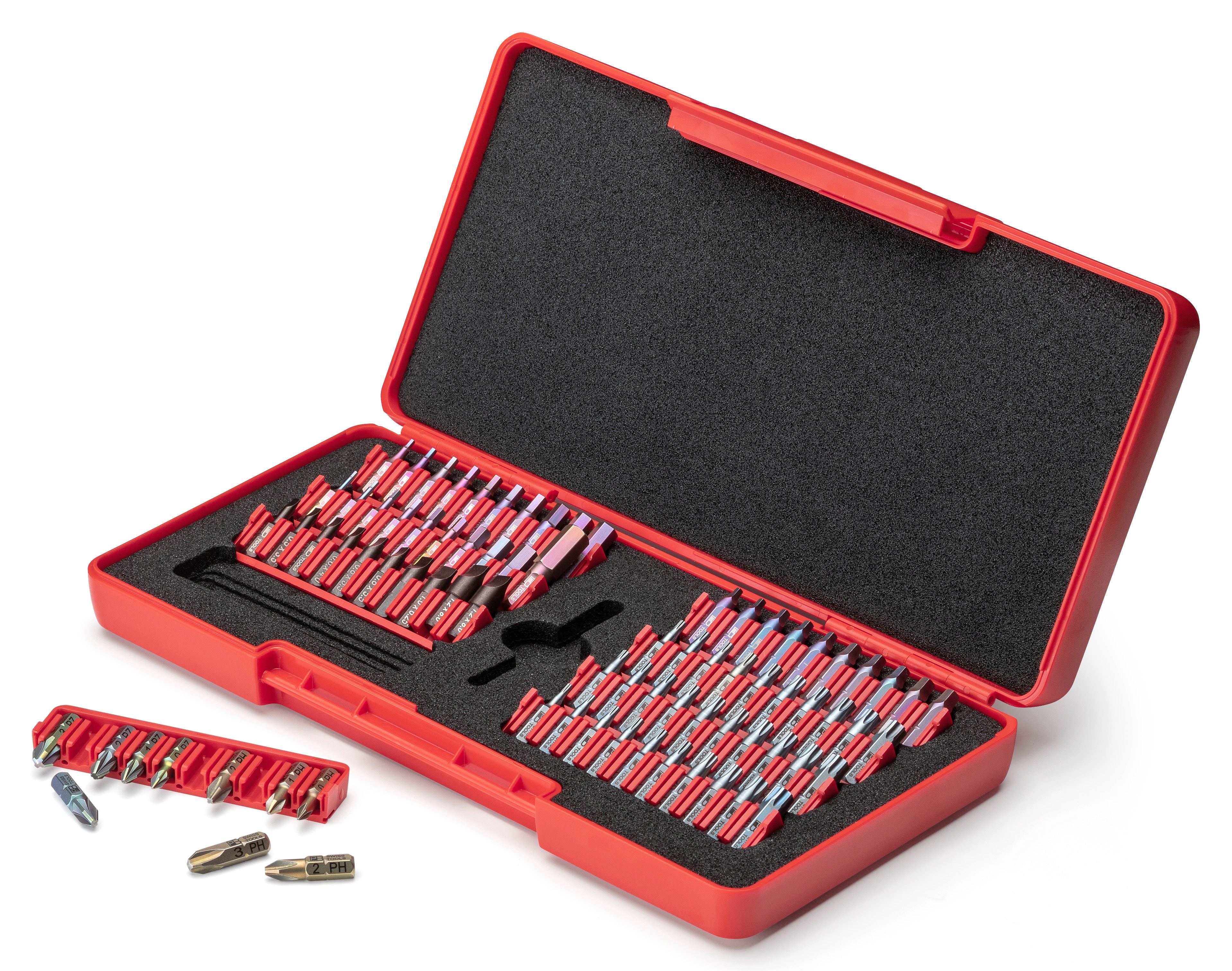 ブッシュ　スマート４５１ 1/87（HO）スケール　１２台セット Bit Tool Box PB C6.791 TB by PB Swiss Tools USA