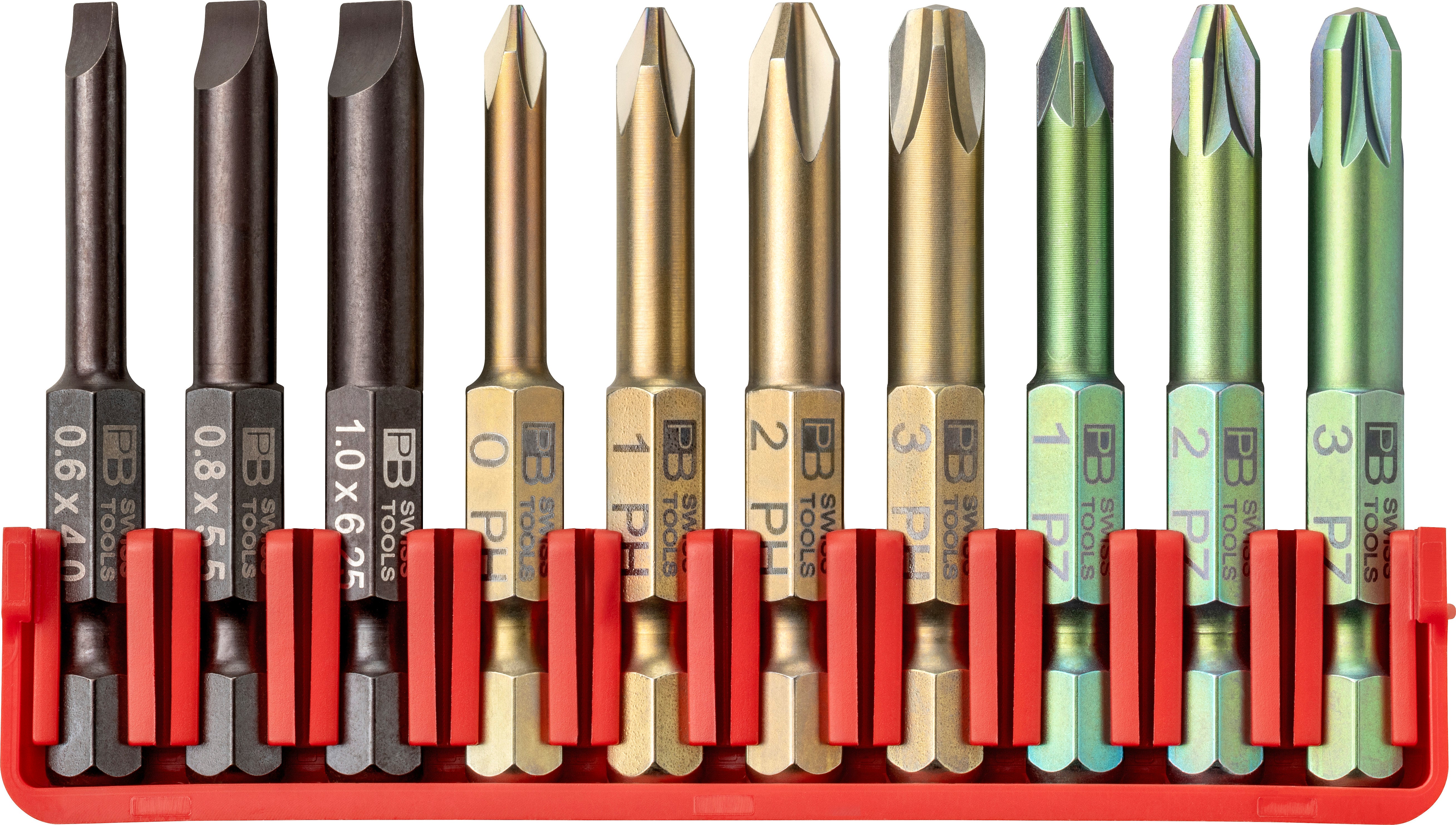 Slotted Phillips Torx Bit Set PB C6 702 CN by PB Swiss Tools USA
