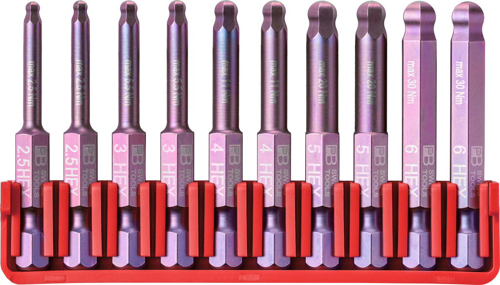 Point Hex Bit Ball Point Hex Bit Set PB E6 715 CN by PB Swiss Tools