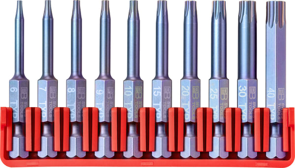 Lot De 10 Embouts PB Swiss Tools TXP15 50mm - 1/4HEX - Neuf - Suisse