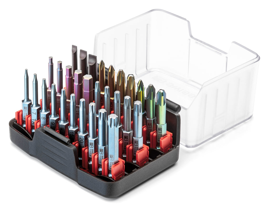 Slotted Bit Set Phillips Torx Hex Pozidriv Slotted Bit Set in BitBox