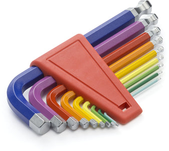 RainBow Hex Key Set PB 212 H 10 RB CN by PB Swiss Tools USA