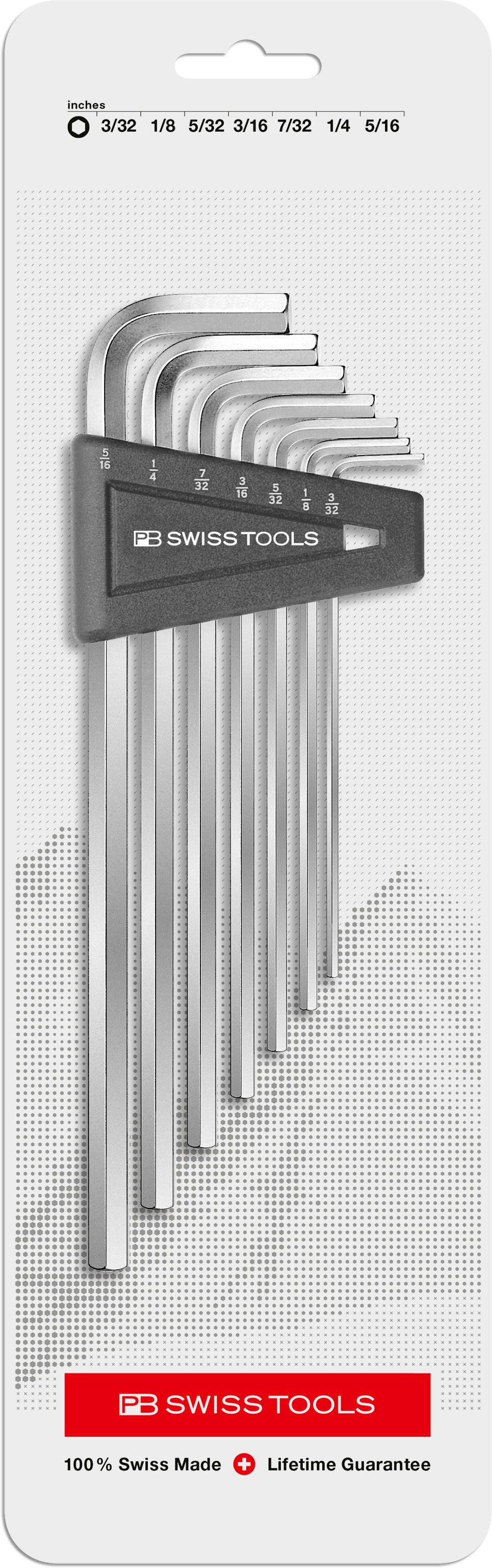 Inch Hex Key Set PB 214Z H CN by PB Swiss Tools USA