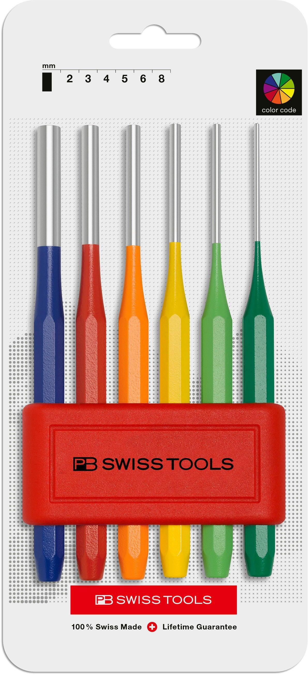 ピービースイスツールズ(PB Swiss Tools) 755BL 平行ピンポンチセット 