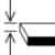 Thickness of tip