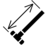 Total length of mallet